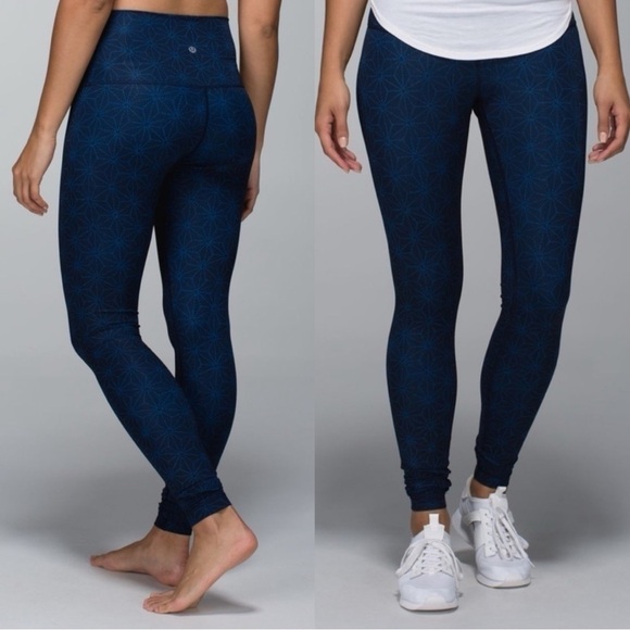 Lululemon Wunder Under Exploded Sashico Star Inkwell Leggings - Picture 2 of 5